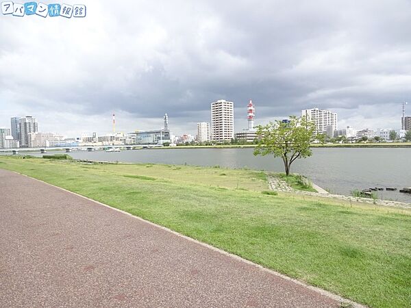 画像23:信濃川やすらぎ堤緑地 2119m