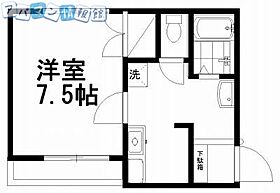 ヴィラYAMADA  ｜ 新潟県新潟市中央区蒲原町（賃貸アパート1K・2階・24.00㎡） その2