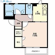 フォーレス・ヴェルデ  ｜ 新潟県新潟市中央区幸町（賃貸アパート1K・2階・30.48㎡） その2