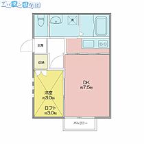 フローリアン松波  ｜ 新潟県新潟市中央区関屋松波町3丁目（賃貸アパート1DK・2階・26.91㎡） その2