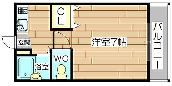 T‘s SQUARE nomicho（ティーズスクエア野見町 ｜大阪府高槻市野見町(賃貸マンション1K・4階・20.00㎡)の写真 その2