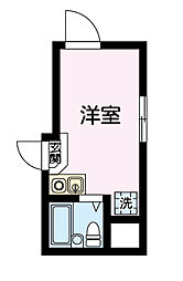 リブ野方 ワンルームの間取図画像