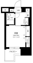 メゾンドール西荻窪 1Kの間取図画像