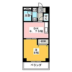 間取図画像 1DK