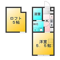 ビジュー上石神井レジデンス 1Kの間取図画像