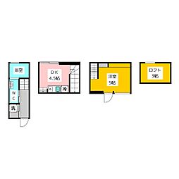 KOTONA 1DKの間取図画像