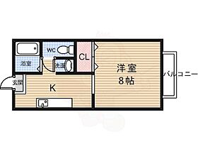 RICO　C  ｜ 京都府京都市右京区山ノ内荒木町（賃貸アパート1R・2階・20.00㎡） その2