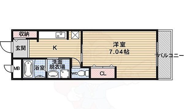 さくらメゾン ｜京都府京都市北区平野上八丁柳町(賃貸アパート1K・1階・26.00㎡)の写真 その2