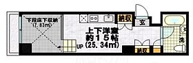 京都府京都市上京区五町目（賃貸マンション1R・2階・25.34㎡） その2