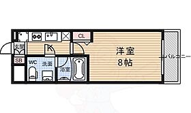 京都府京都市右京区西院東貝川町（賃貸マンション1K・3階・24.15㎡） その2