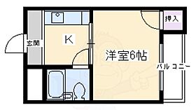 京都府京都市右京区山ノ内大町（賃貸マンション1K・3階・16.47㎡） その2