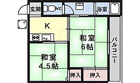 京都府京都市西京区大枝沓掛町（賃貸アパート2K・3階・30.00㎡） その2