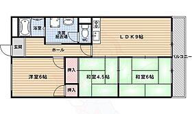 京都府京都市右京区太秦北路町（賃貸マンション3LDK・6階・56.00㎡） その2