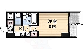 パラドール西院PART1  ｜ 京都府京都市右京区西院安塚町（賃貸マンション1K・7階・21.37㎡） その2