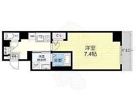 京都府京都市右京区梅津南上田町（賃貸マンション1K・7階・26.40㎡） その2