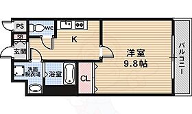 京都府京都市右京区西京極下沢町（賃貸マンション1K・2階・31.00㎡） その2