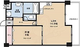 京都府京都市右京区西院安塚町（賃貸マンション1LDK・5階・50.20㎡） その2