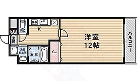 京都府京都市中京区西ノ京月輪町（賃貸マンション1K・4階・34.49㎡） その2