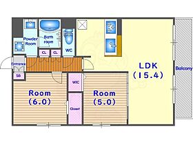 京都府京都市西京区上桂森下町（賃貸マンション1LDK・1階・60.22㎡） その2