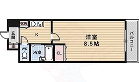 京都府京都市右京区西院安塚町（賃貸マンション1K・3階・24.00㎡） その2