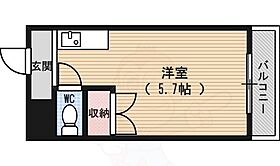 京都府京都市上京区稲葉町（賃貸マンション1R・4階・13.77㎡） その2