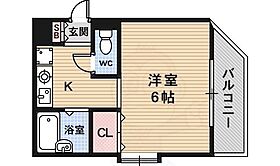 京都府京都市右京区西京極南大入町（賃貸マンション1R・2階・21.70㎡） その2