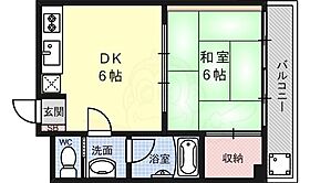 京都府京都市右京区嵯峨朝日町（賃貸マンション1DK・2階・28.00㎡） その2