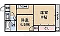梅津マンション3階4.0万円