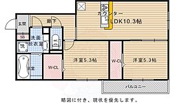 ラ・セゾン嵐山 3階