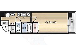 五条高倉Ｖｉｖｒｅ2 9階1Kの間取り