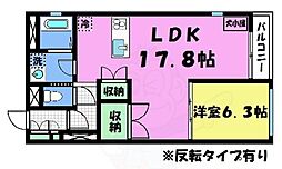 ヴィラスタジオーネ御所南 5階/-