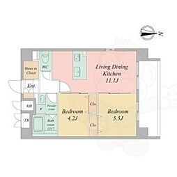 LiveCasa千本今出川 4階/-