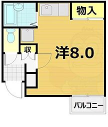 間取図画像 ワンルーム