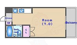 クリオにしぐち 2階/-