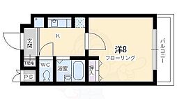 大晋メゾネ御所西 4階/-