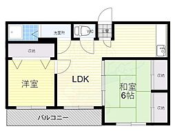 ザ・フォレスト北野 2階