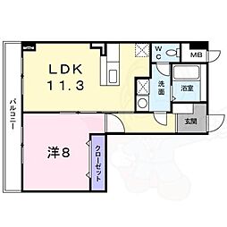 ヴィラ・グレイス 2階/-