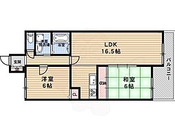 ボンエルフ嵯峨 3階/-