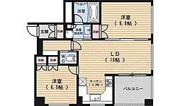 リーガル京都二条城東 2階