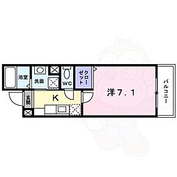 ノーブルコート万寿寺 1階/-