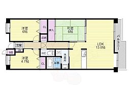 ファミールガーデン二条駅前 4階