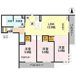 ルコアン堀川今宮 1階/-