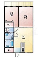 吉祥院ガーデンハイツ A棟 1階/-