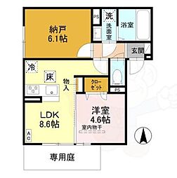 グランナッシム西京極 1階/-