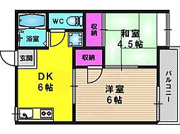 第二吉万ハイツ 2階
