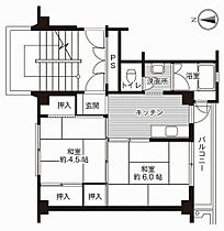 ビレッジハウス八本松3号棟 202 ｜ 広島県東広島市八本松飯田2丁目17-2（賃貸マンション2K・2階・33.51㎡） その2