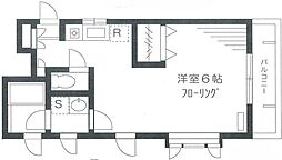 mcm ワンルームの間取図画像