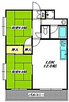 江坂サングリーンハイツ  ｜ 大阪府吹田市江坂町３丁目（賃貸マンション2LDK・3階・51.00㎡） その2