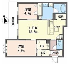 シャーメゾン鴫野東3  ｜ 大阪府大阪市城東区鴫野東３丁目（賃貸マンション2LDK・1階・60.76㎡） その2