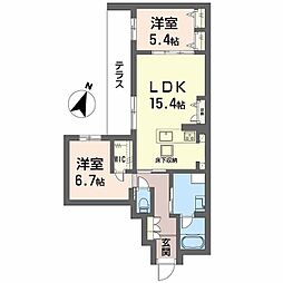 ハムステッドアレー 1階/101